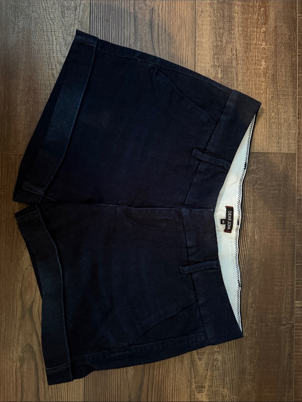 Dark Navy Women's Shorts - No Brand Visible